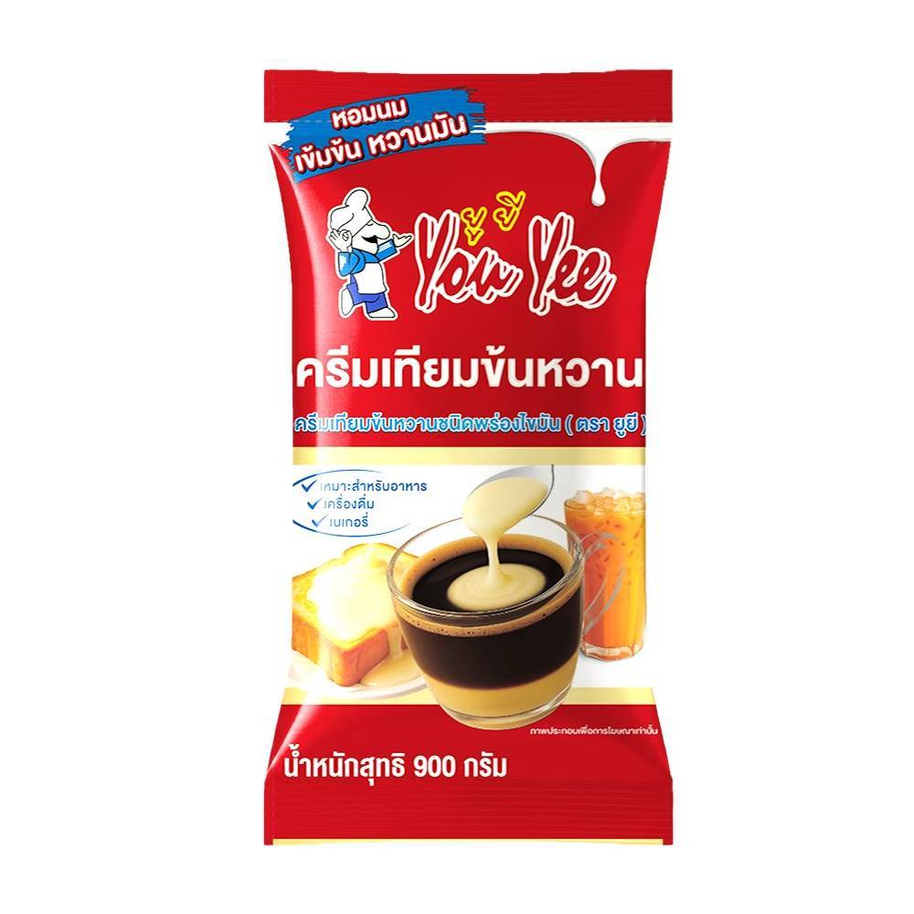 ครีมเทียมข้นหวานชนิดพร่องไขมัน ขนาด 900 กรัม 